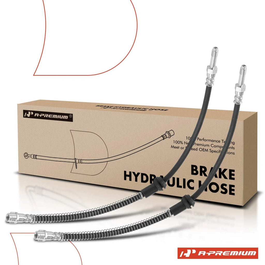2X Front Brake Hydraulic Hose for Mercedes-Benz W212 E-Class (2009–2016)