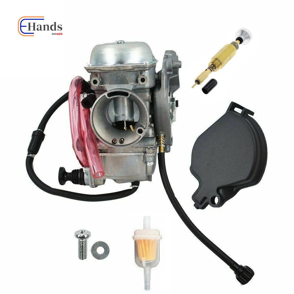 Carburetor & Choke Cable Eliminator for Kawasaki Prairie 400 KVF400 (1998–2002)