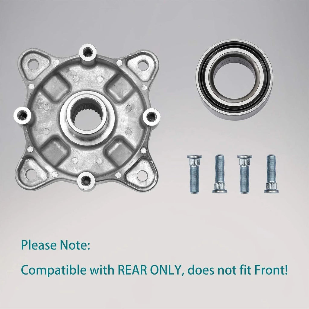 Rear Wheel Hub & Bearing Kit for Polaris Ranger 400-800