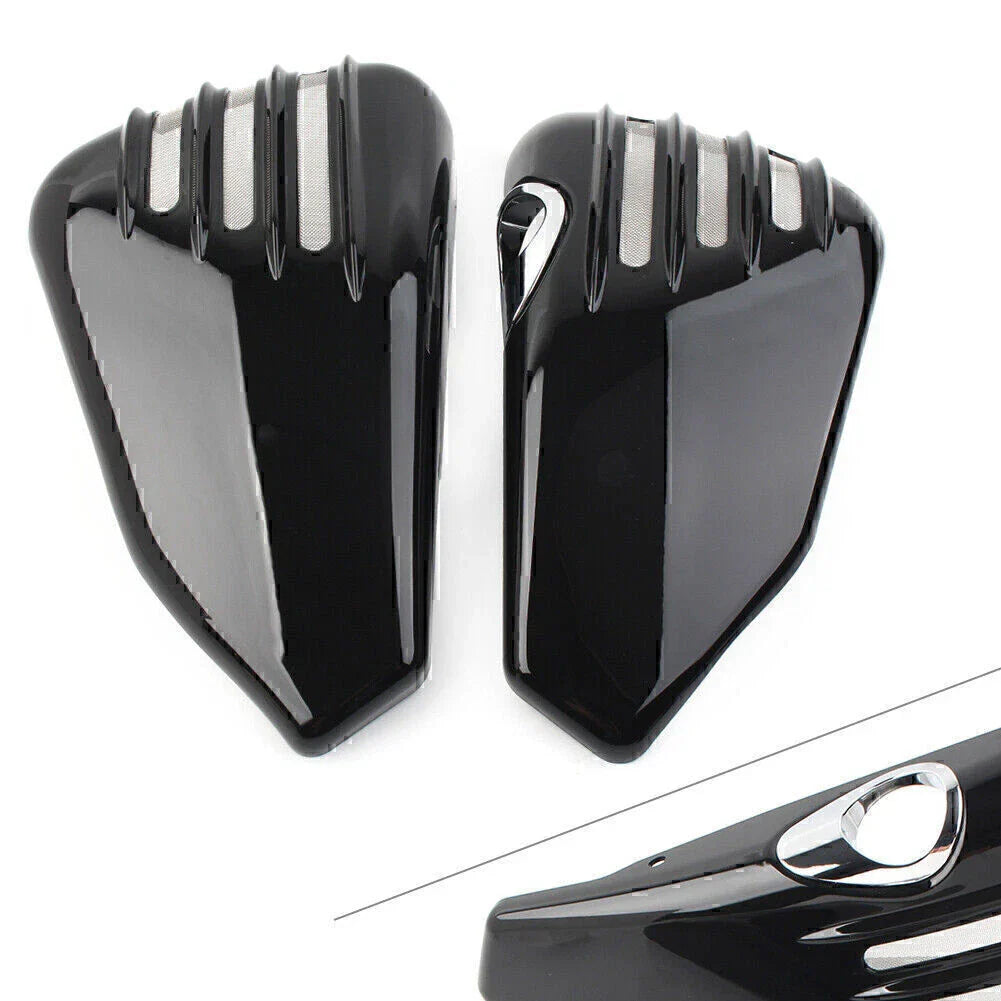 Black Battery Side Covers for Harley Davidson Sportster 1200 (2014-2021)