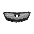 Front Upper Grille Replacement Set for Cadillac XT5 (2016–2021) Gloss Black