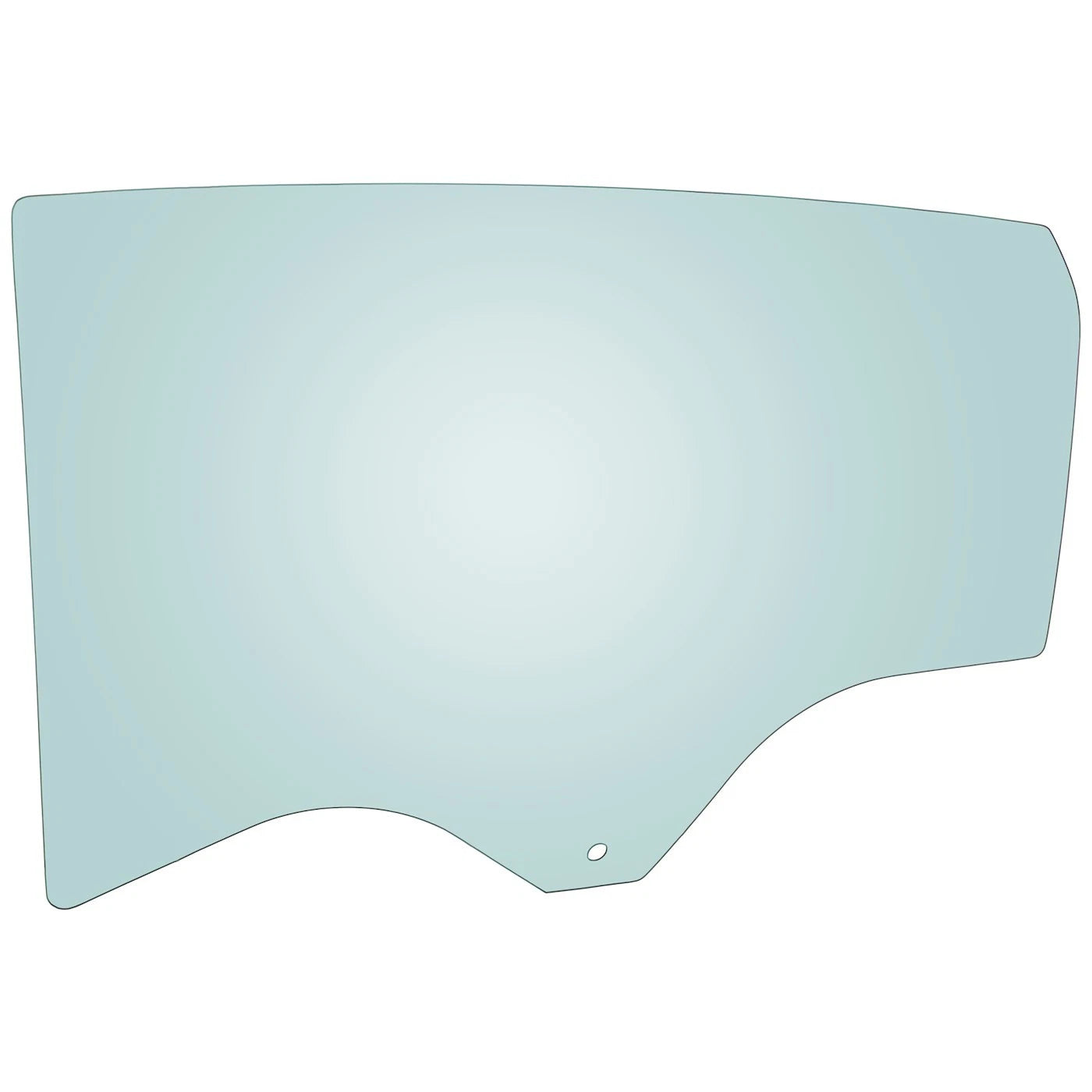 Front Driver Left Door Glass for Chevy Malibu (2016)