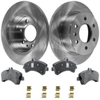 Rear Brake Disc Rotors and Pads Kit for Mercedes Sprinter 3500