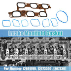 Engine Intake Manifold Upper Lower Gasket Set for GMC Buick 