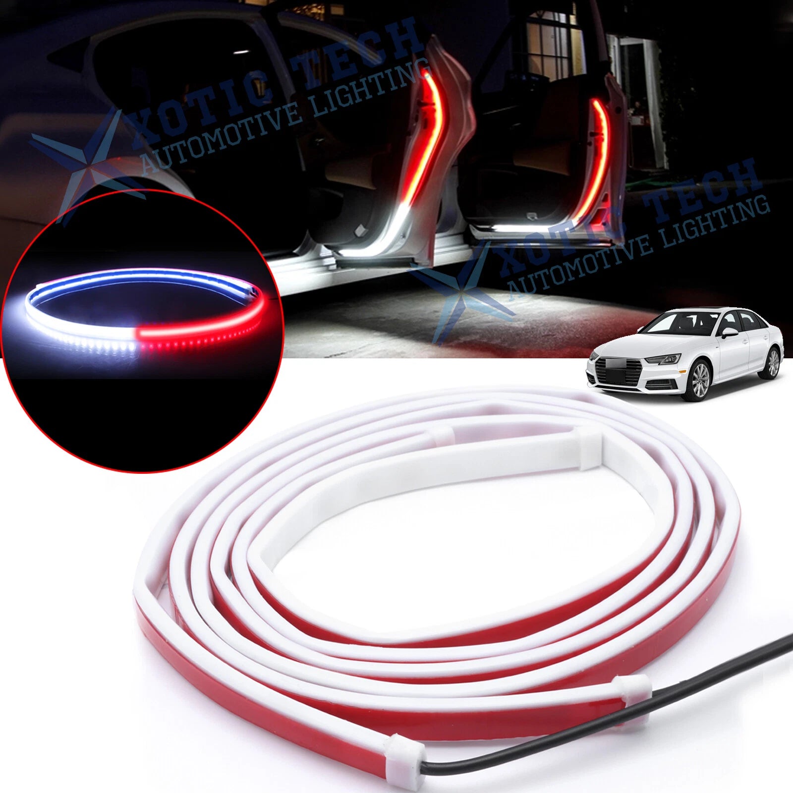 Door Opening Welcome LED Light for Audi A3 A4 A5 A6 TT (2013–2020)