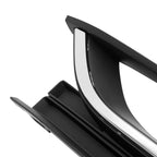 Fog Light Bezels for Volkswagen Passat (2012–2015) - Black, Driver & Passenger Side