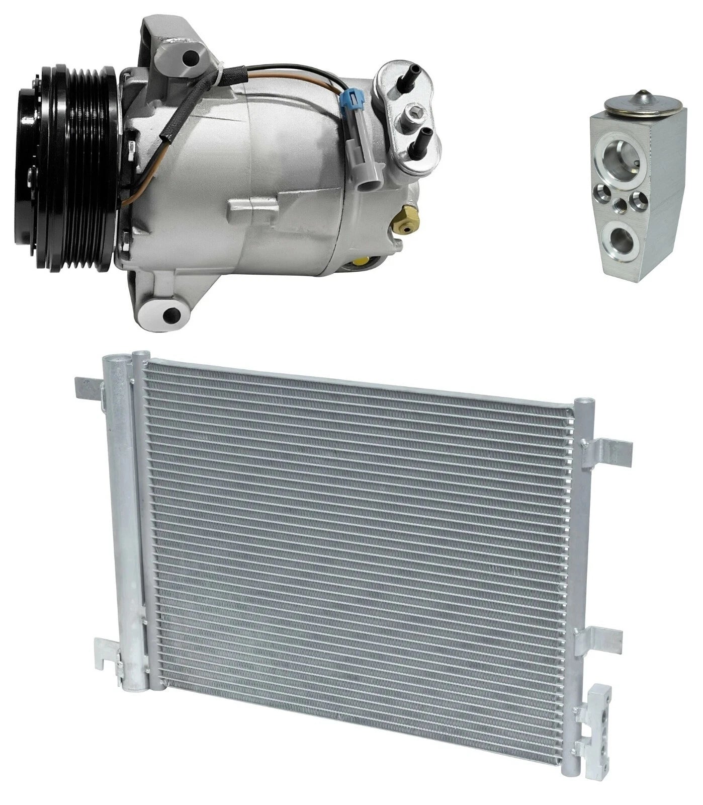 A C Compressor Kit With Condenser for Chevrolet HHR (2006–2011)