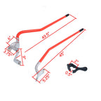 3pcs Tire Changer Mount Demount Bead Tool Nylon Rollers for Universal Use