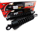 315mm JBS Black Rear Shock Absorbers for BSA A70 Oil in Frame (1968-1972)