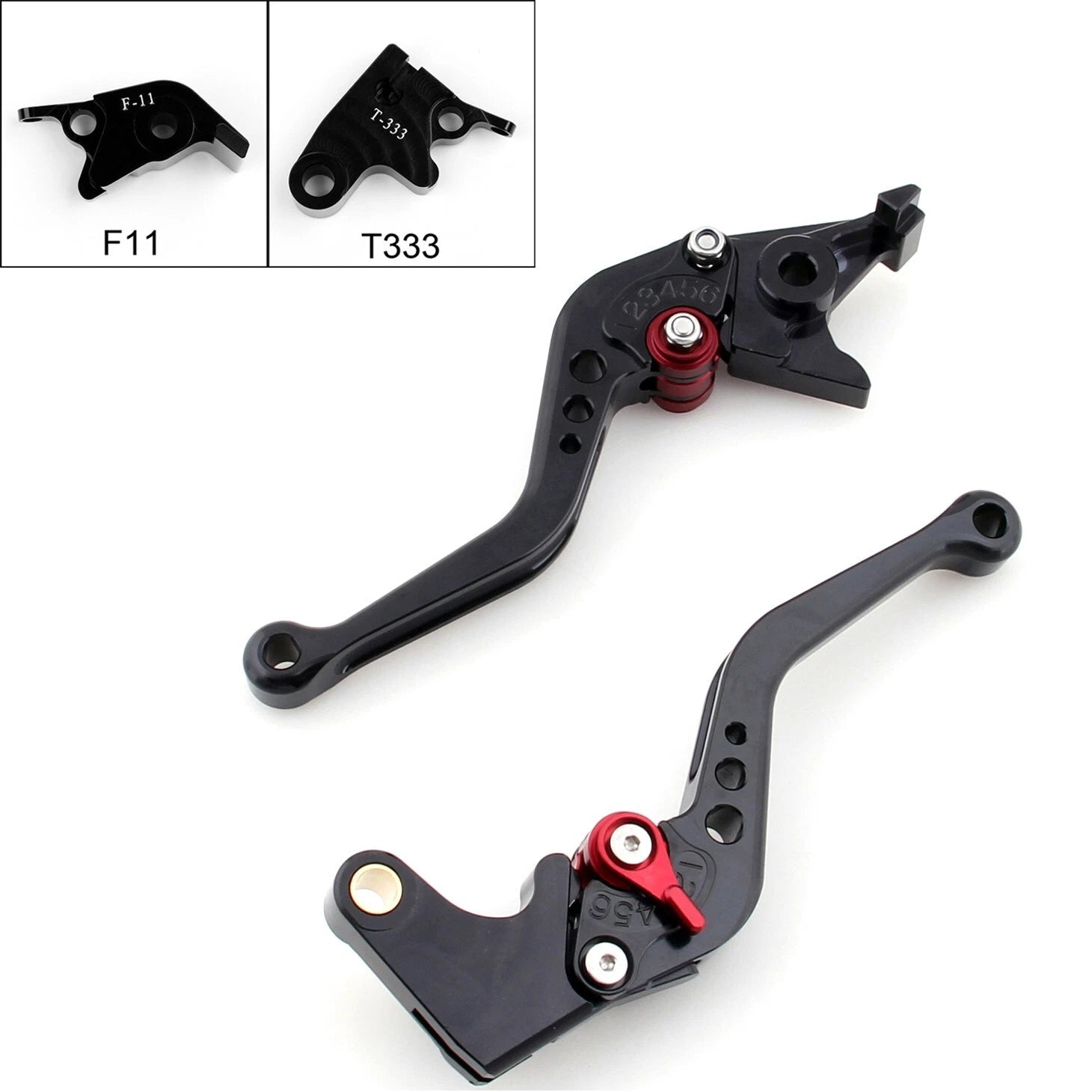 Short Brake Clutch Levers for Triumph Speed Triple Daytona 675 R (2011–2014)