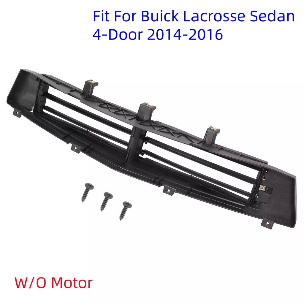 Front Lower Shutter Grille for Buick LaCrosse (2014–2016) w/o Motor