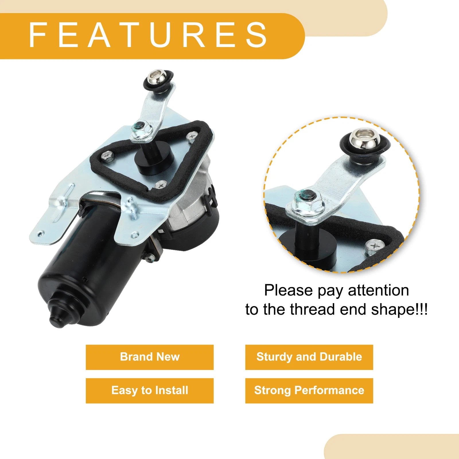 Front Windshield Wiper Motor for Ford Crown Victoria (2007–2011) No. 8W7Z17508A/852074