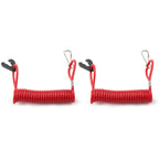 Outboard Kill Switch Lanyard Emergency Stop for Yamaha Evinrude