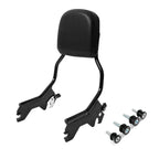 Black Sissy Bar Backrest Docking Hardware for Harley Heritage Classic (18-25)