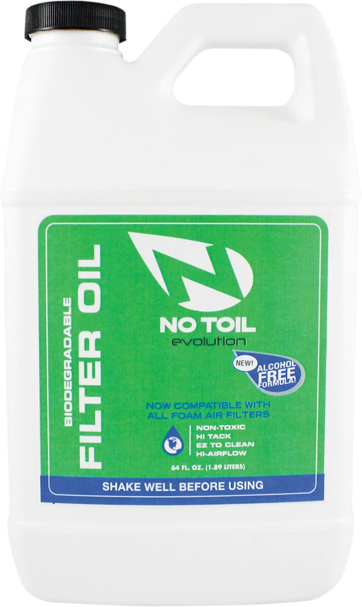NO TOIL Air Filter Oil 64 oz for Universal Applications (EV118)