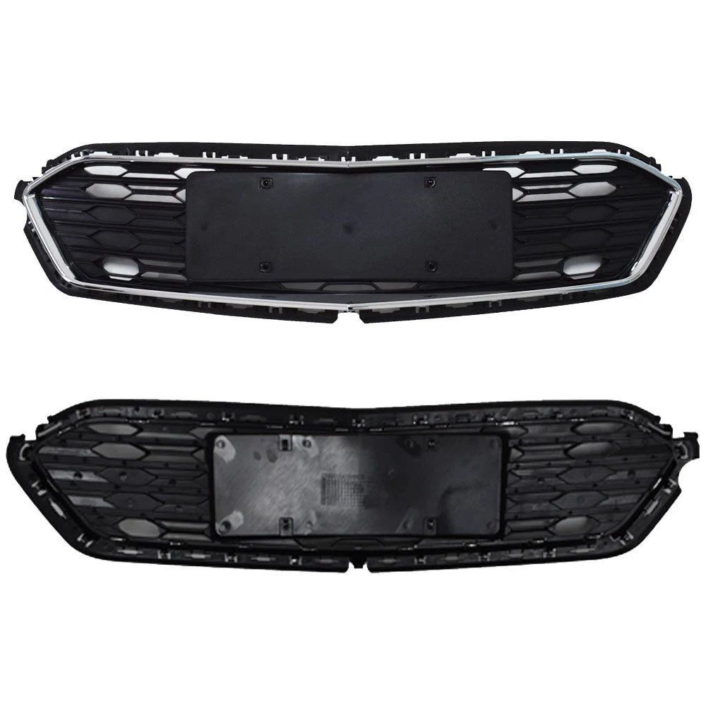 Front Lower Grille Replacement for Chevrolet Cruze Sedan (2016-2018) Black