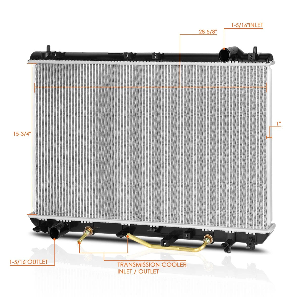 Aluminum Core Radiator for Toyota Camry/Solara/ES300 (1997–2001) DPI-1910