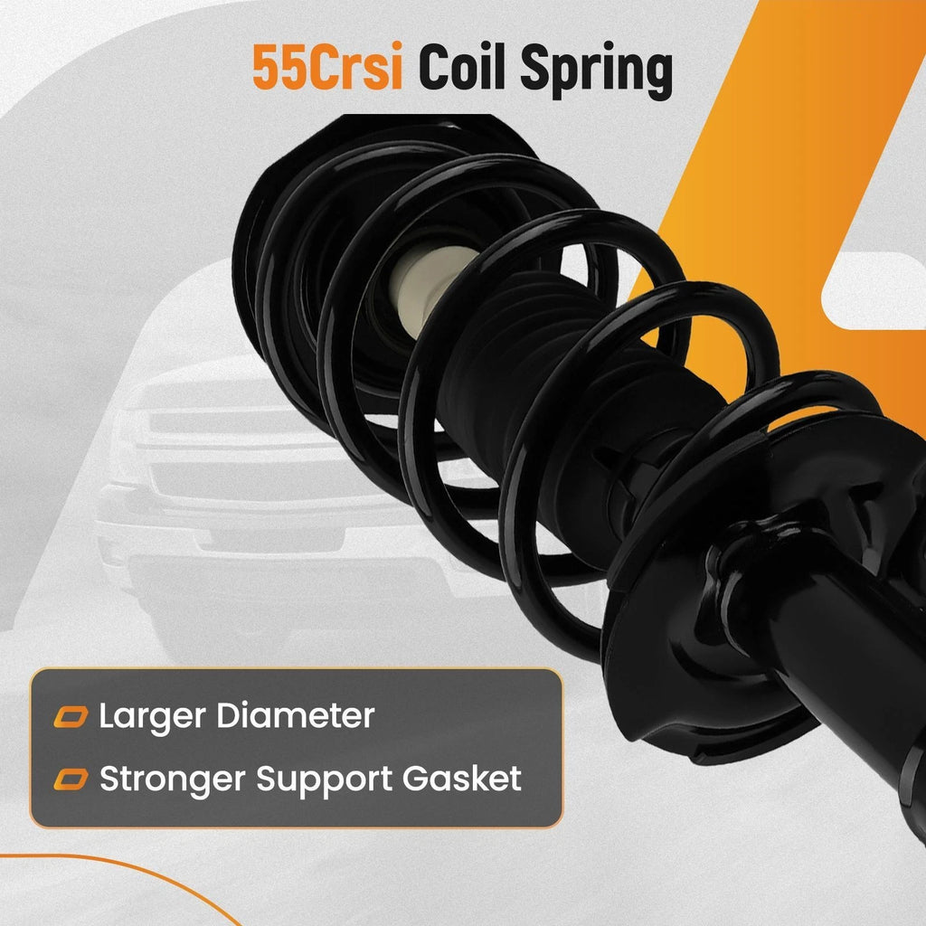 Front Struts with Coil Spring & Rear Shocks Assembly for GMC Terrain (2010–2017)