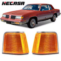 Set of 2 Front Amber Marker Lights for Cutlass Supreme (1987–1988)