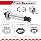 Jet Pump Rebuild Kit w/ Shaft for Sea-Doo GTI GTX XP LRV GSX (1996–2005) 271000965 293200025