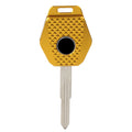 Gold CNC Aluminum Key Ring Cover Case for Honda VFR800 CB600 (2010-2020)