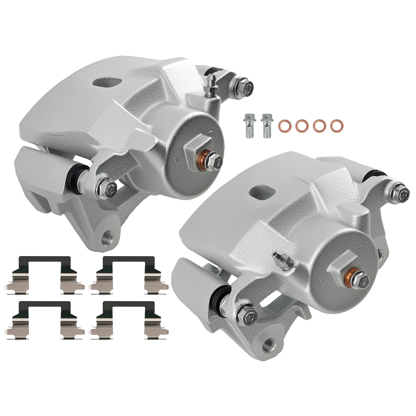 Set of 2 Front Left & Right Disc Brake Calipers for Pontiac G6/Solstice (2005–2010)