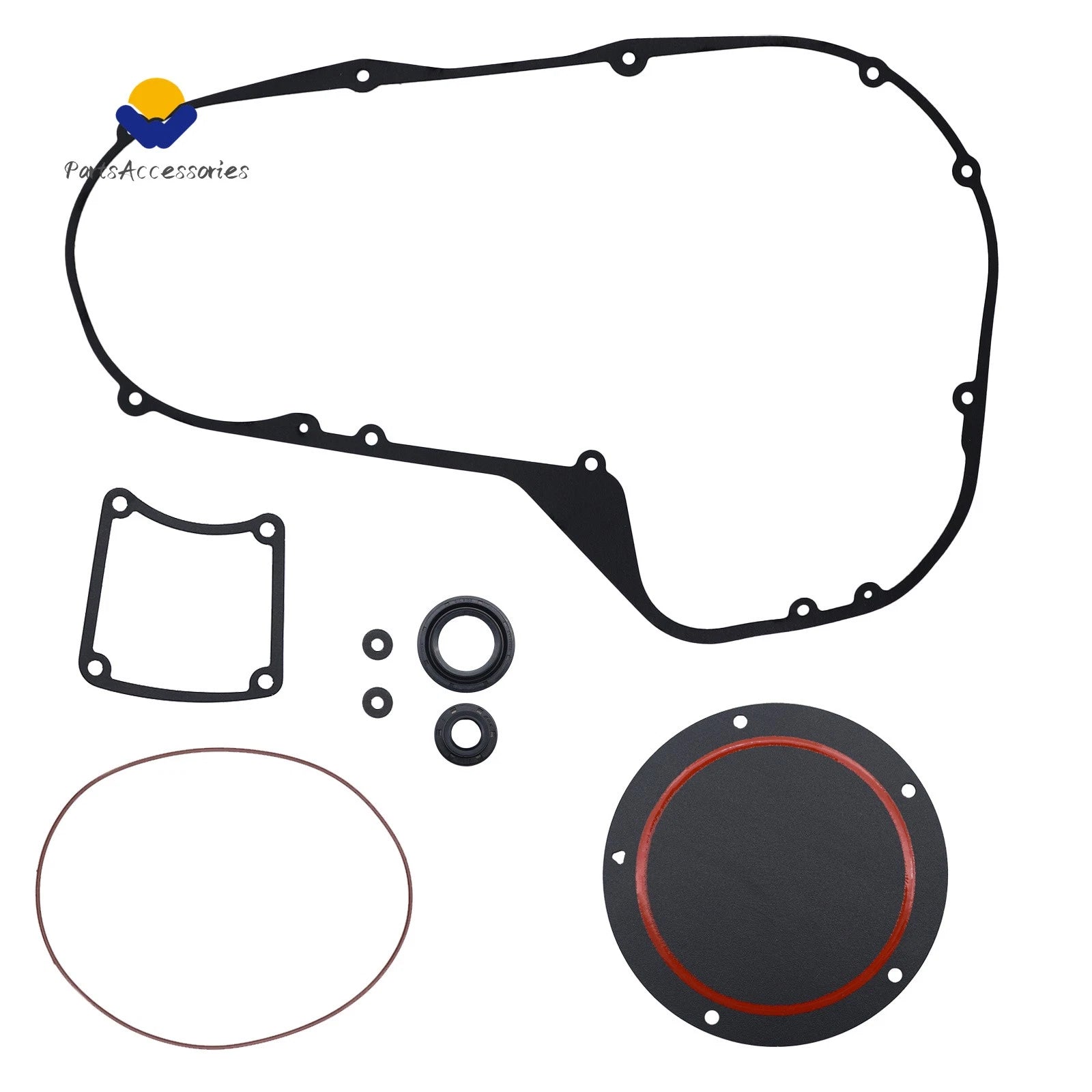 Clutch Primary Cover Gasket Kit for Harley Touring Road Electra Glide (1999–2006)