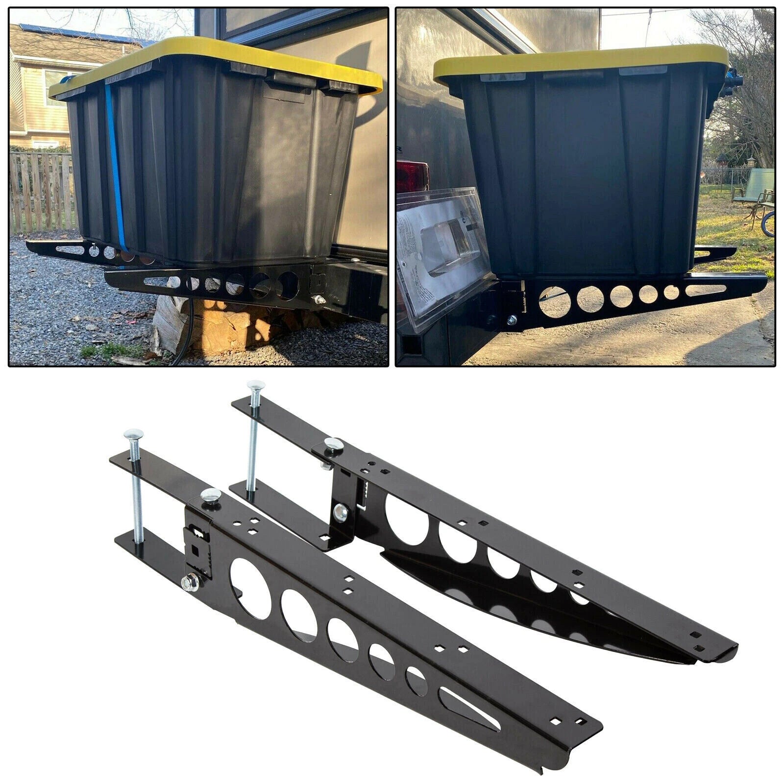 Cargo Box Generator Tray Support Arms Bracket for RV