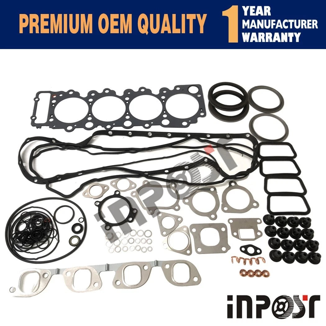 4HL1 Engine Overhaul Full Head Gasket Kit for Isuzu Truck