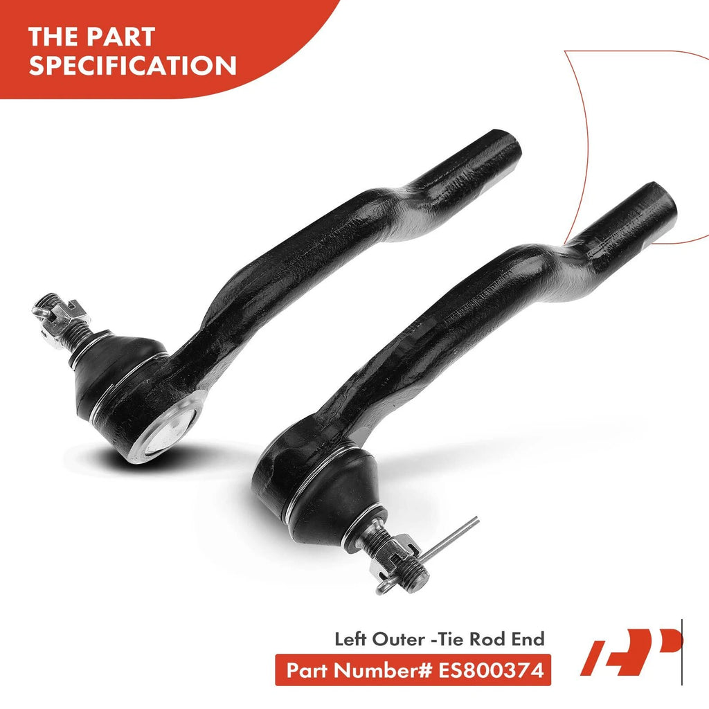 Set of 6 Front Control Arm Ball Joints for Honda Civic (2006–2011)