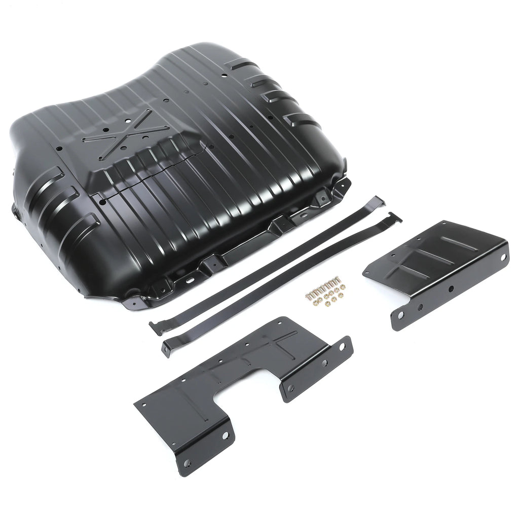Fuel Tank Skid Plate Cover with Straps for Jeep Grand Cherokee (1999–2004)