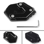 Kickstand Sidestand Plate Extension for BMW R1200GS LC (2013–2018), F850GS (2018–2019) Black