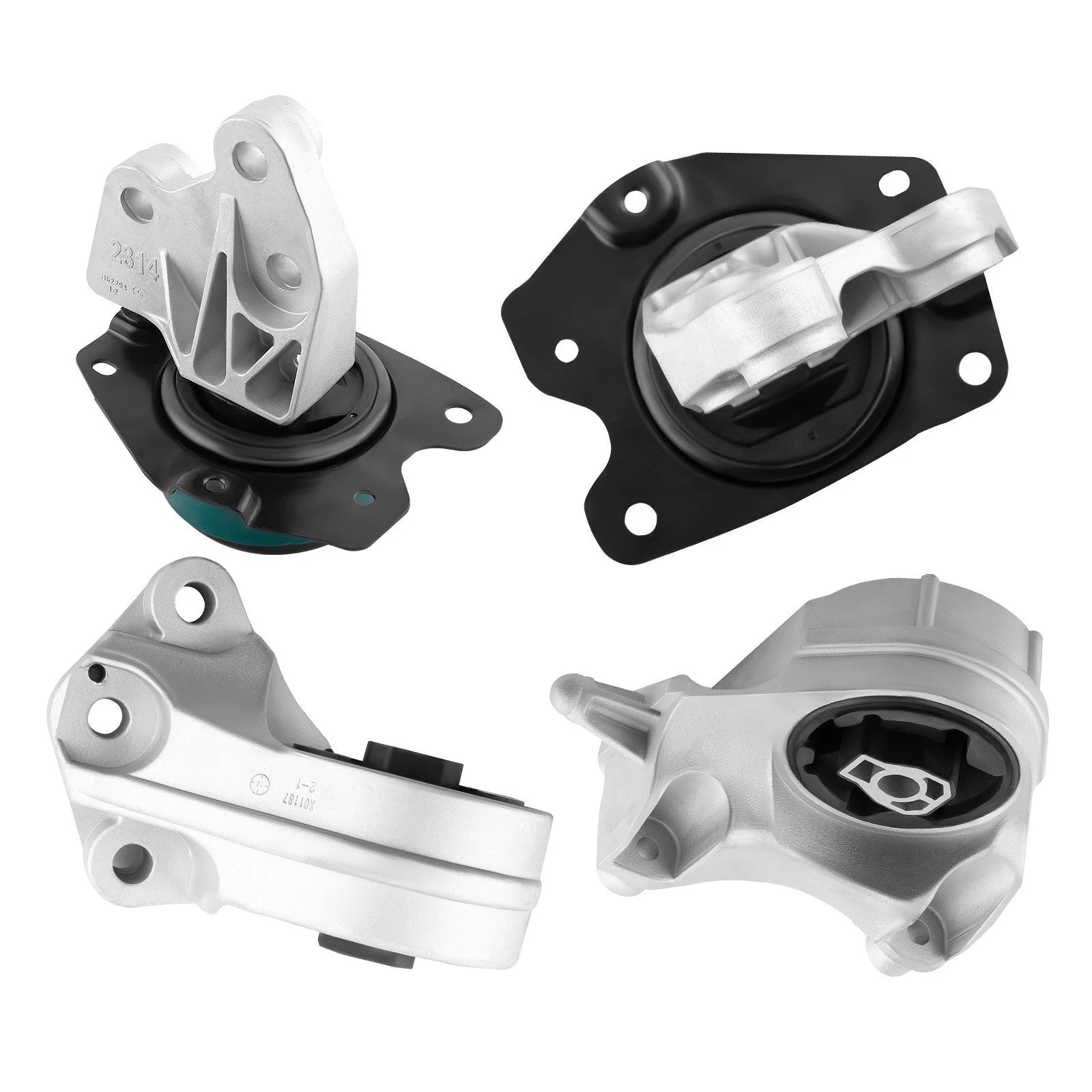 Set of 4 Engine Motor Trans Mount for Chevrolet Equinox 2.4L (2010–2017) 22774206