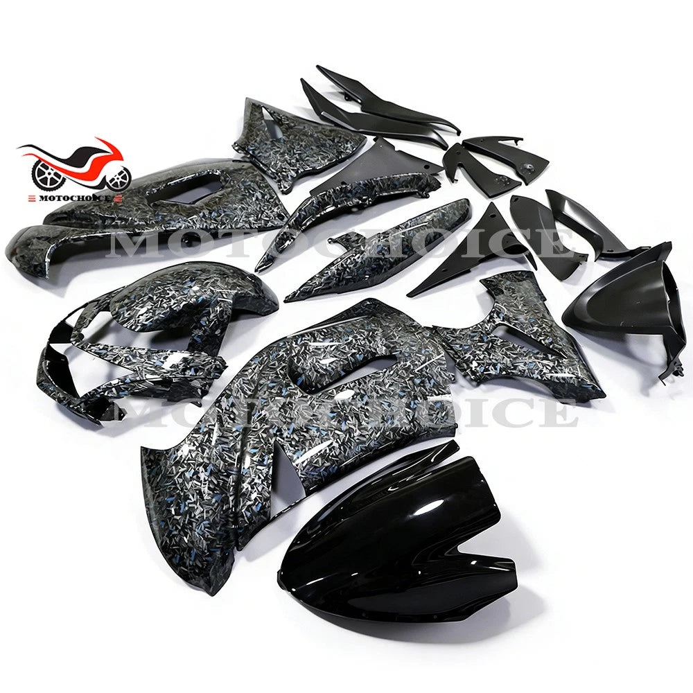 Forged Carbon Fiber Fairing Kit for Kawasaki Ninja 650R EX650 (2006–2008)