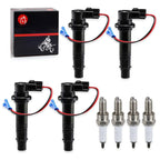 Ignition Coil & Spark Plug for YZF R6/R1/FZ1/FZS1/Vmax