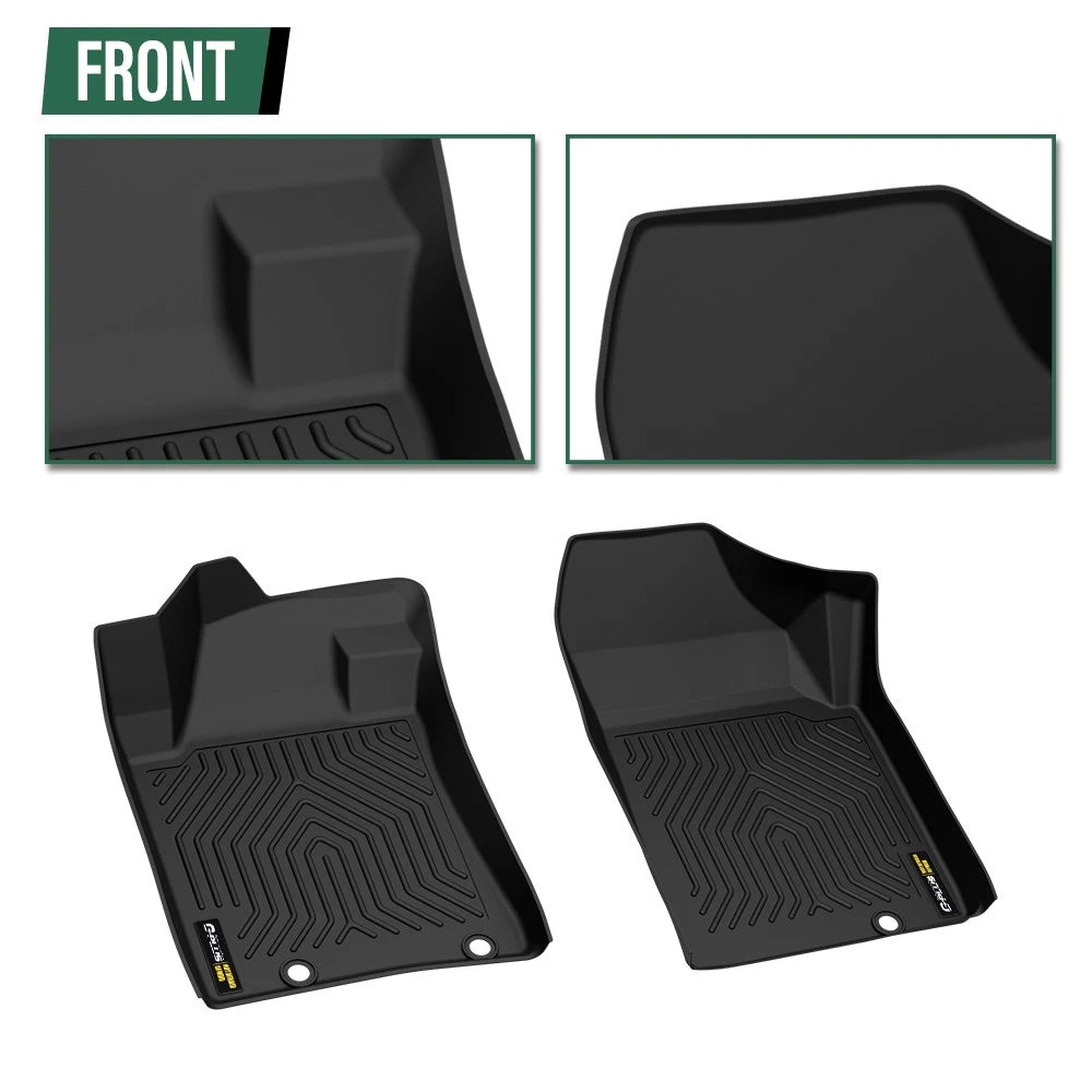 TPE Floor Mats for Nissan Altima, Maxima (2014–2020) All Weather