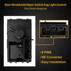 Rear Wiper Switch for Chevy Silverado GMC Sierra Yukon (2003-2006)