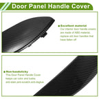 Door Panel Handle Pull Trim Cover ABS for BMW 3 Series (2012 - 2018)