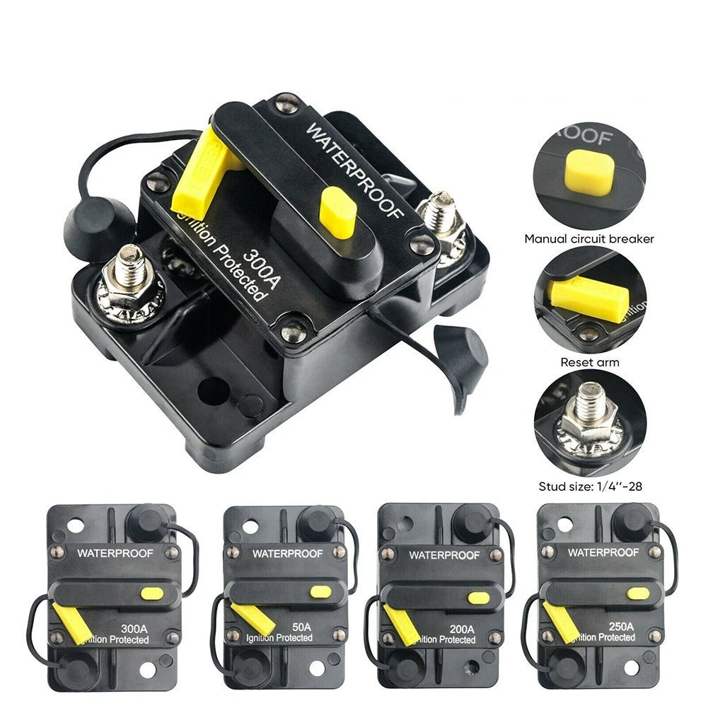 30 Amp Circuit Breaker Fuse for Yachts and Ships (12V/48V DC)