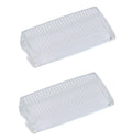 Set of 2 Fog Light Lens for Mercedes C107 R107 W116, Porsche 911 912 930
