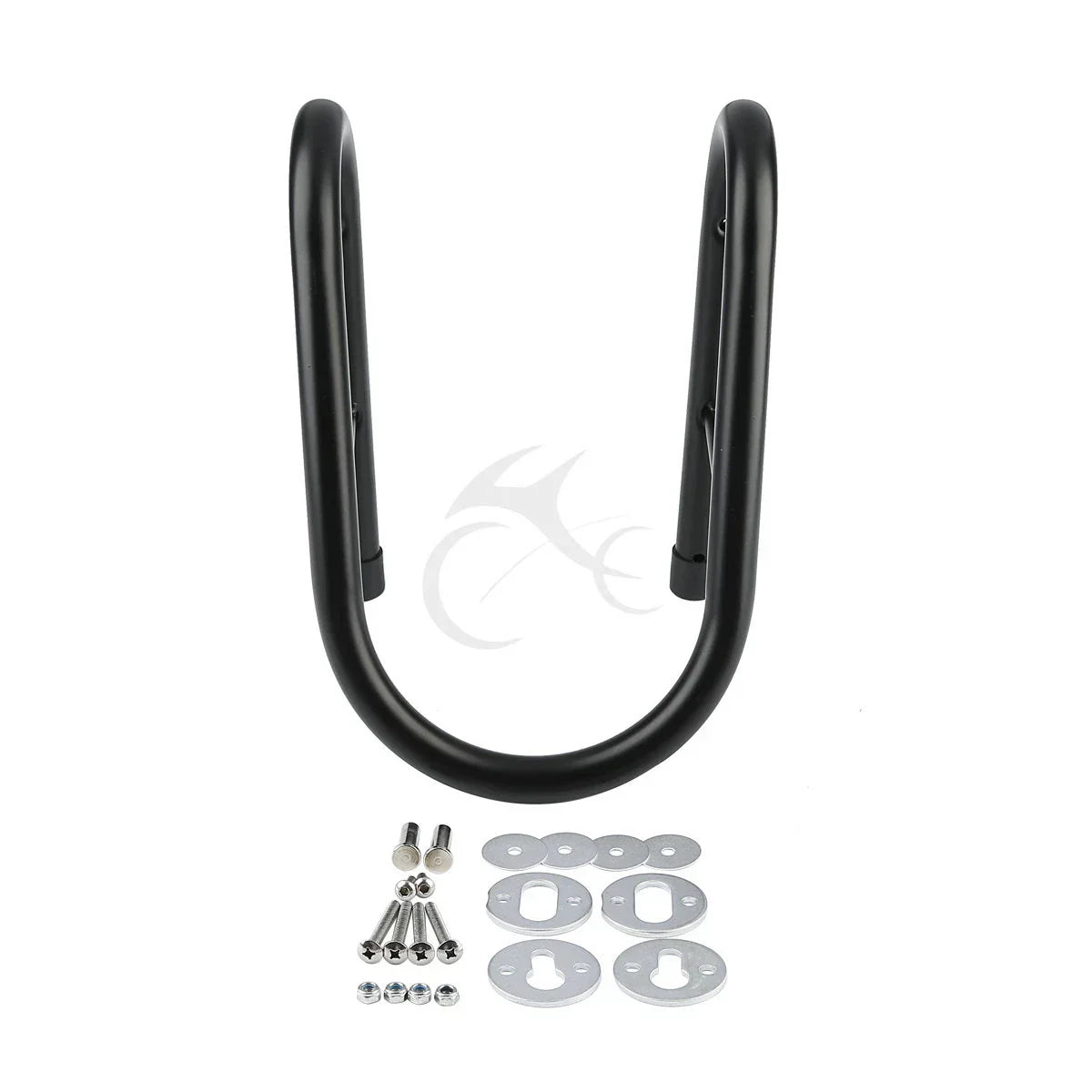 6.5" Motorcycle Wheel Chock for Scooter, Bike, Trailer, Truck Mount Tire
