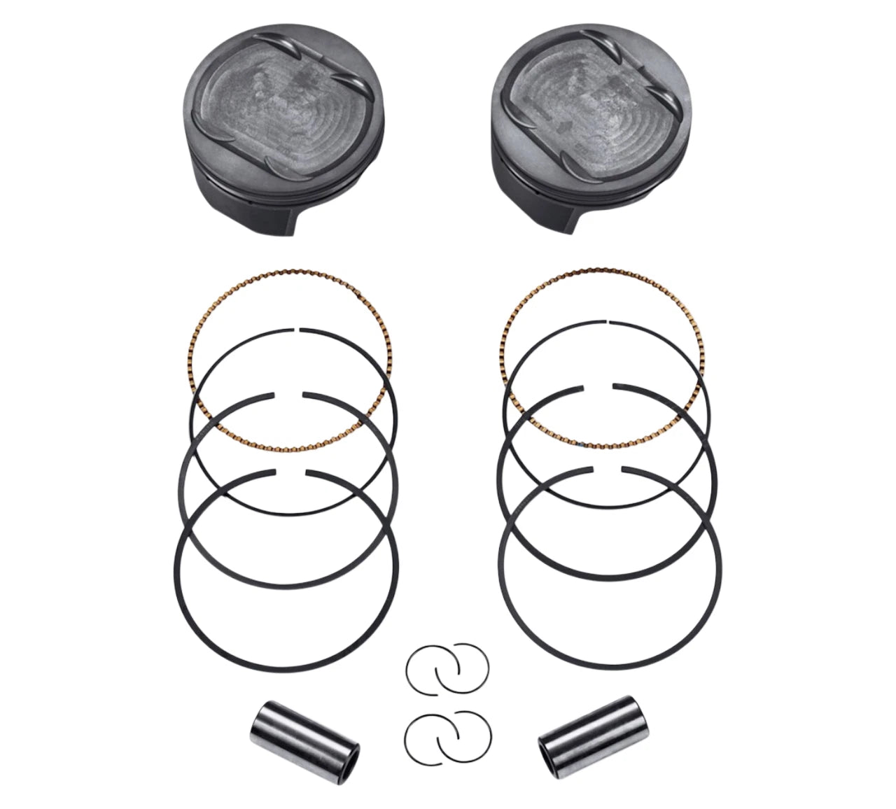 Piston Kit for Harley-Davidson M8 131CI Stage IV (2017–2025) 21900099