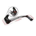 Brake Arm Pedal for Harley Touring FLT (2014–2016) Black Aluminum