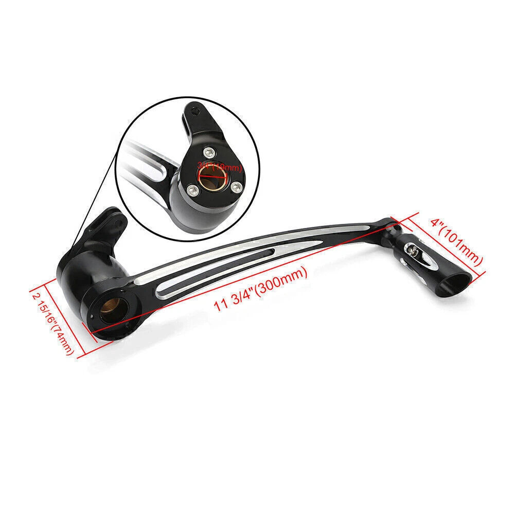 Brake Arm Pedal for Harley Touring FLT (2014–2016) Black Aluminum