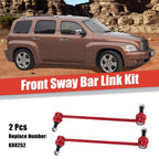 2X Front Stabilizer Sway Bar End Links for Chevy Cobalt, Pontiac (No.K80252)