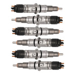 Set of 6 Fuel Injectors for Cummins QSB 4.5L QSB 6.7L ISB 6.7L (2007–2021)