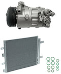 AC Compressor Kit with Condenser Replacement for Jaguar XFR 5.0L (2015–2015)