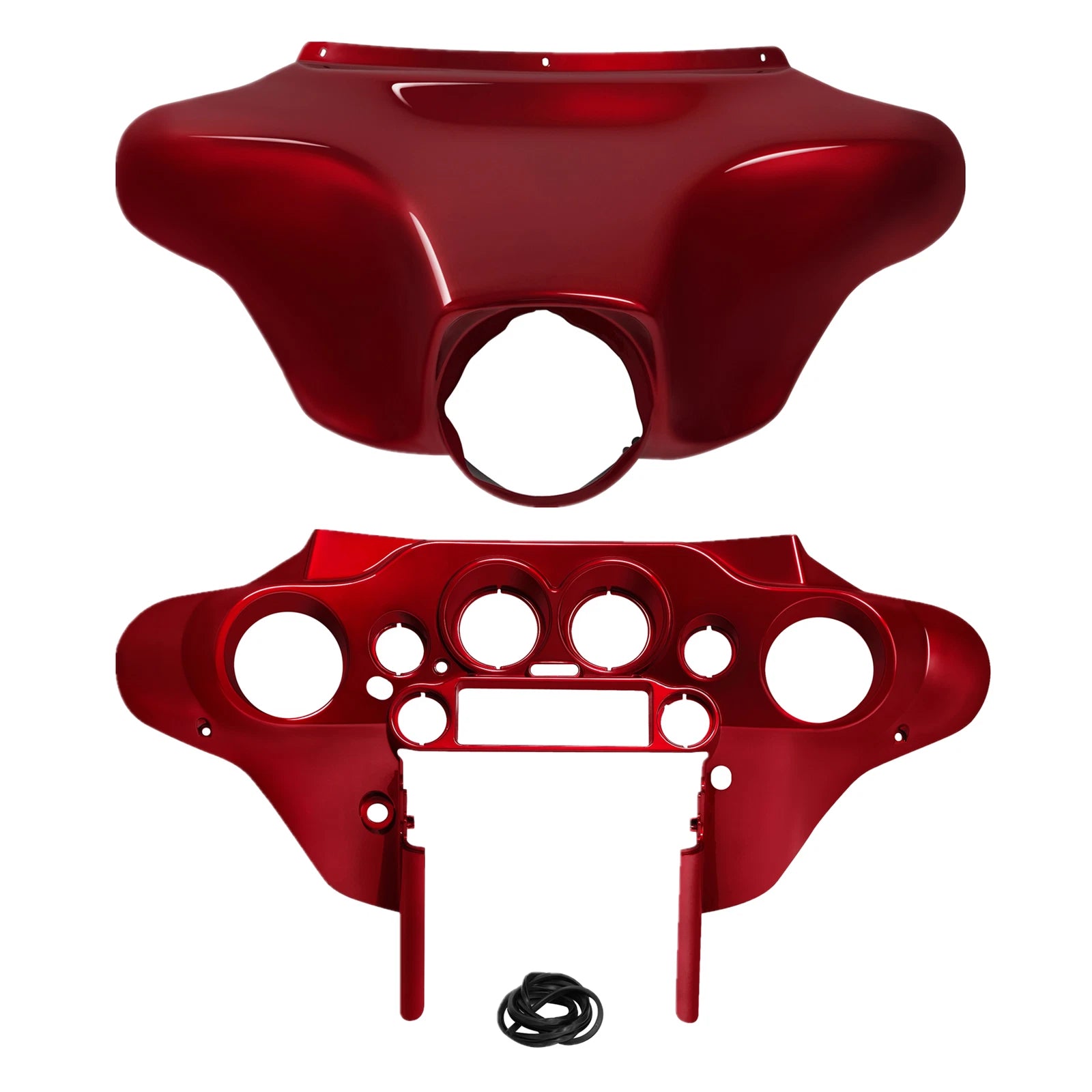 Inner Outer Fairings for Harley CVO Electra Glide (1996–2013) Ember Red Sunglow
