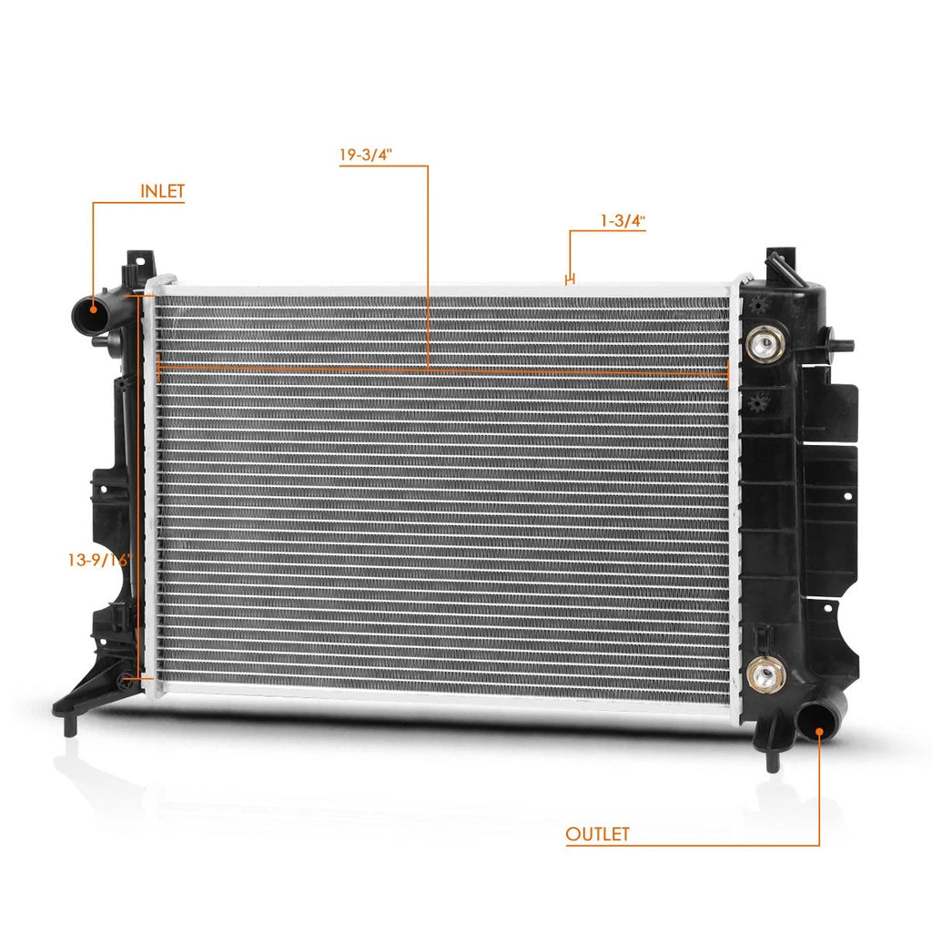 Aluminum Core Radiator for Saab 9-3 (1999–2002) & 900 (1991–1998) DPI-2080