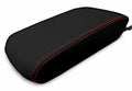 Console Lid Pull Over Cover Leather for Toyota 4Runner (2010–2019) Red Stitch